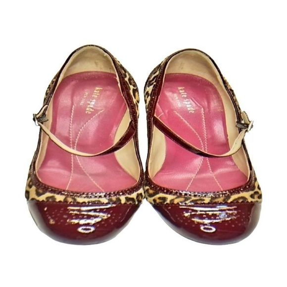 Kate Spade Leopard Mary Jane pump size 10 - Picture 5 of 8